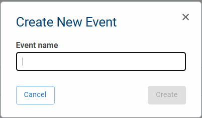 Fleet Manager - Service Events - Manage Events - Create new event dialog